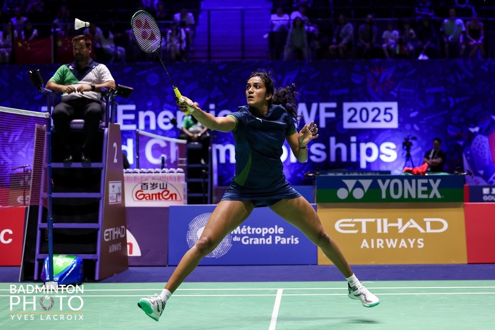 PV Sindhu aadvances to the BWF World Championships quarterfinals after beating World No. 2 Wang Zhi Yi