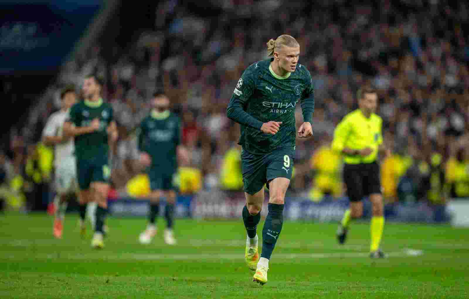 55 Champions League goals now for Erling in just 54 games - Real Madrid vs Manchester City, UEFA Champions League 2025-26 LIVE