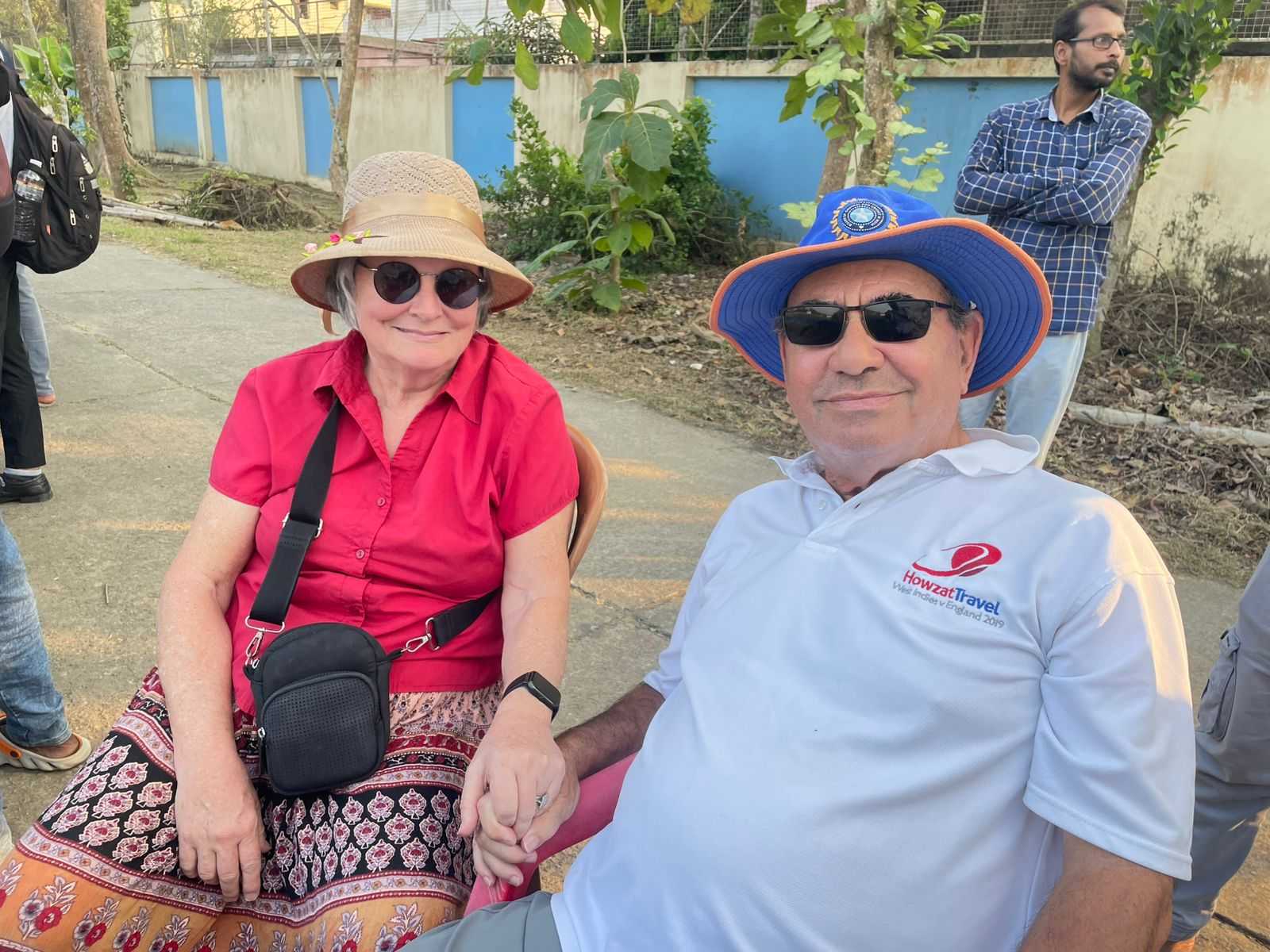 From England to Kalyani: This cricket-loving couple can’t get enough of India | sportzpoint.com