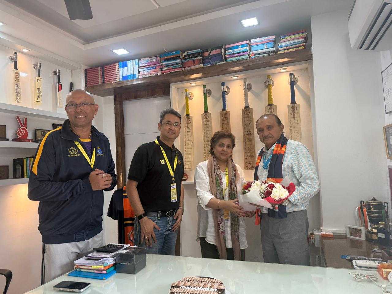 Harvard House Sports Felicitates Shri Raghu Ram Bhat on Becoming BCCI Treasurer