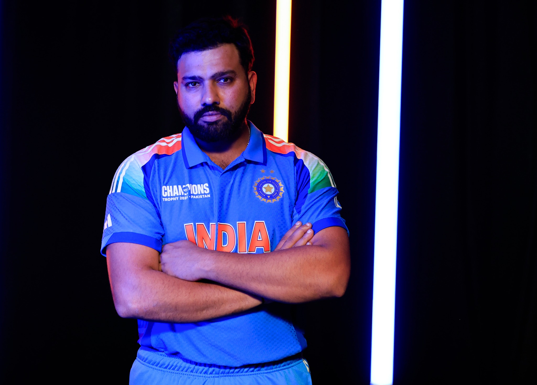 Pics: Indian cricket team players in ICC Champions Trophy 2025 jersey