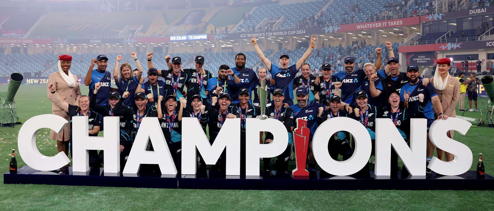 ICC Trophies won by New Zealand