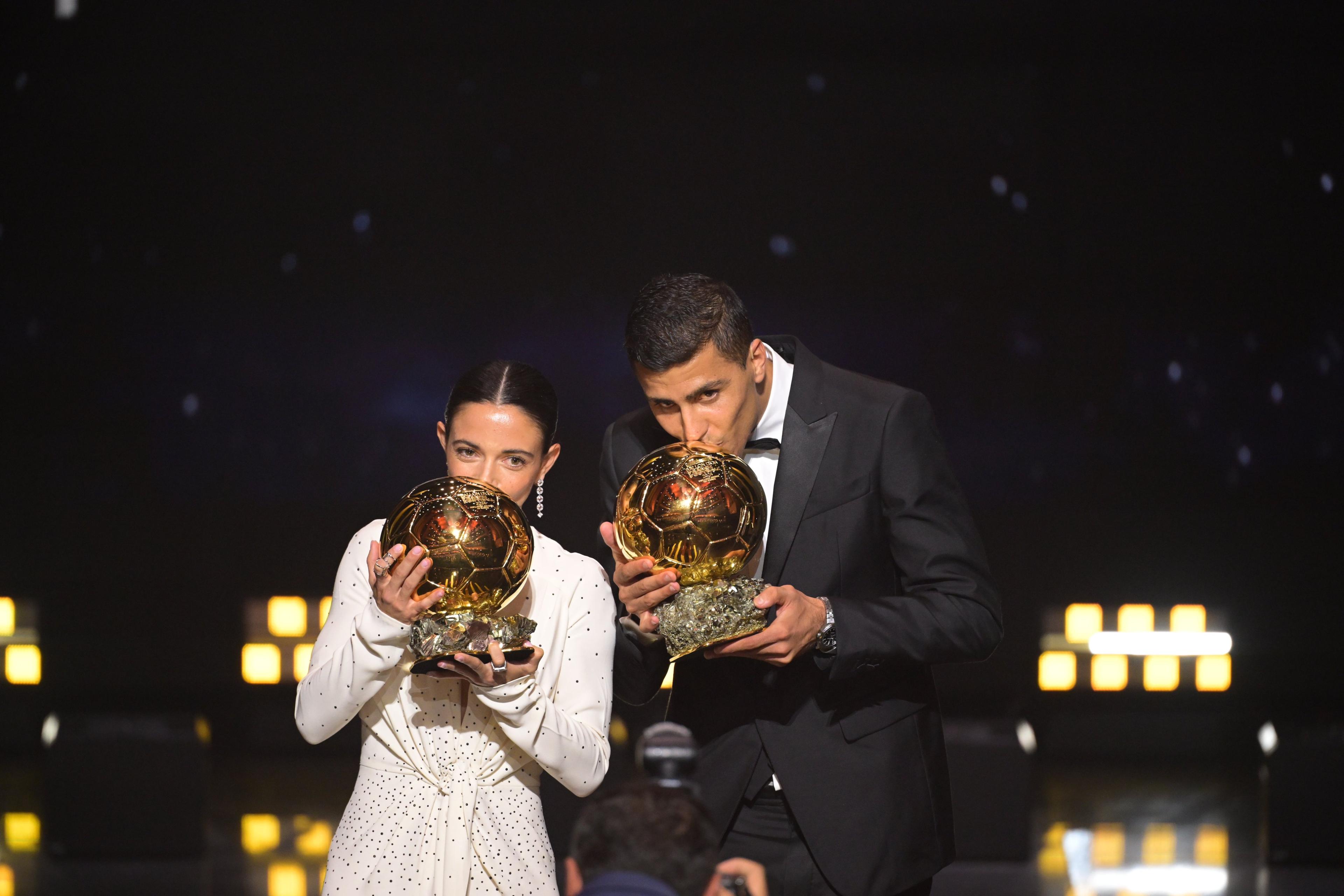 Ballon d'Or 2024 Winners | Aitana Bontami and Rodri win the Ballon d'Or 2024