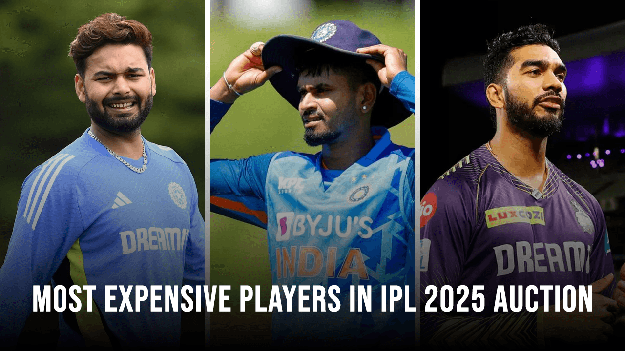 IPL 2025 Auction: Top 10 Most Expensive players of the auction