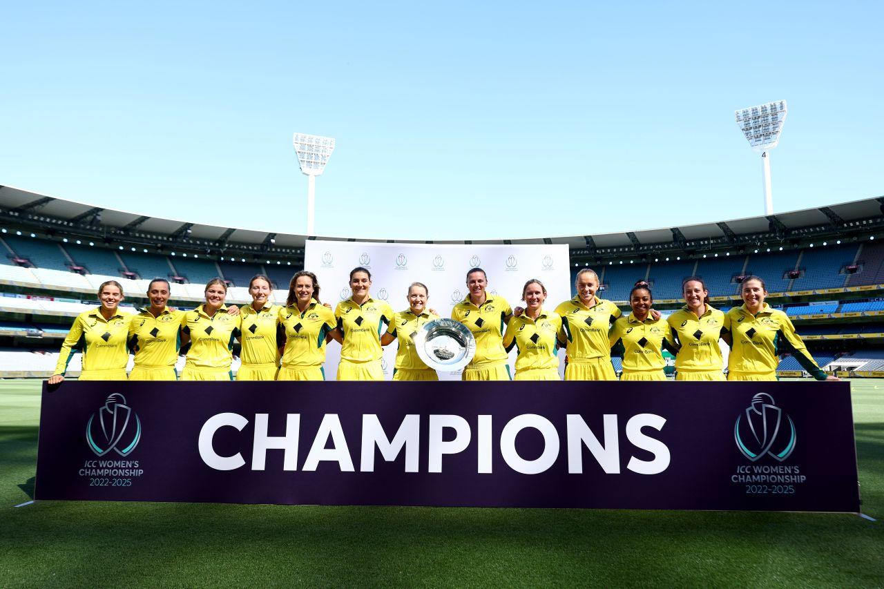 Photos: Australia win the ICC Women's Championship 2025