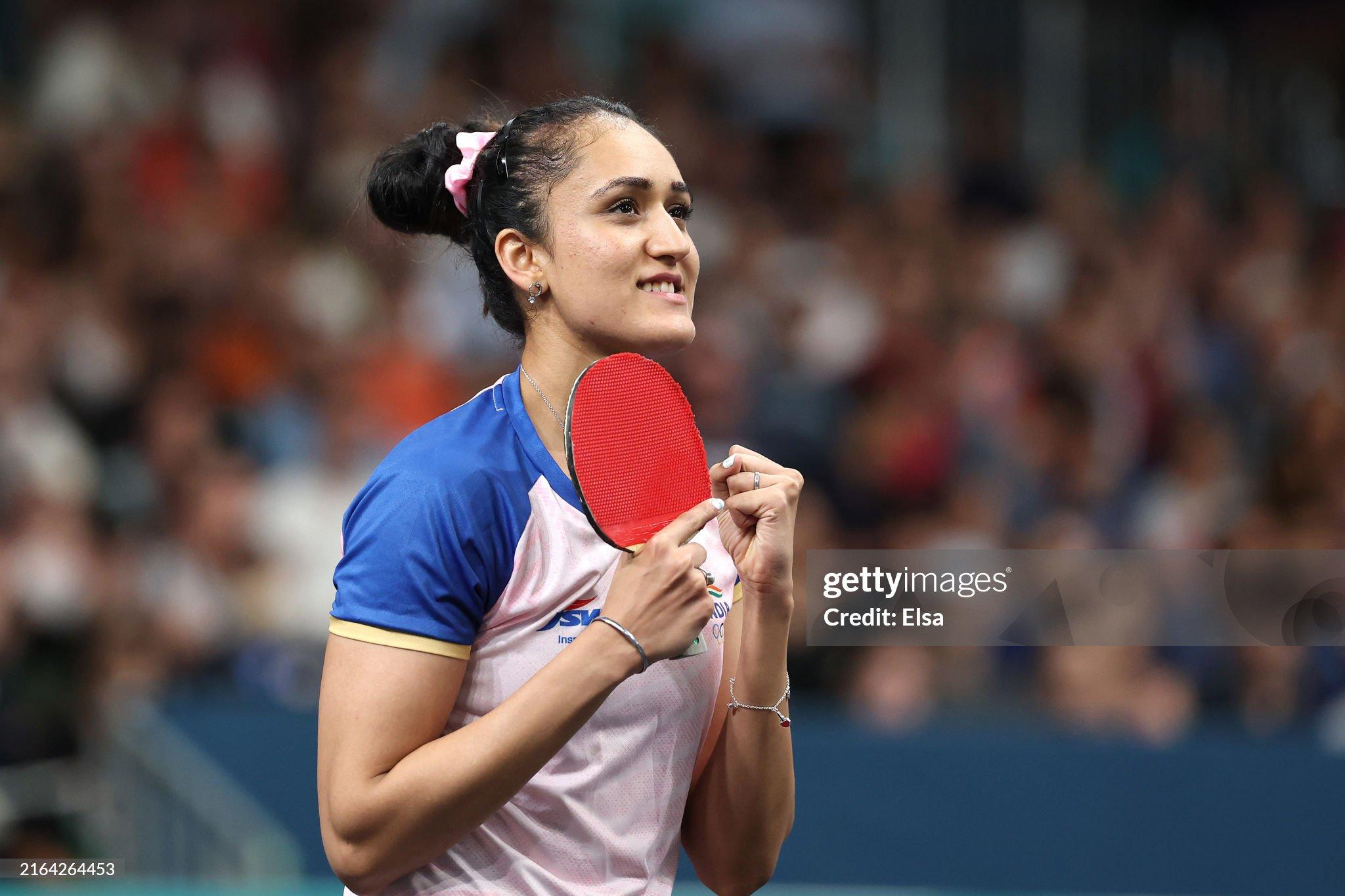 Manika Batra became the first Indian paddler to qualify for Round of 16 in Singles at Olympics.