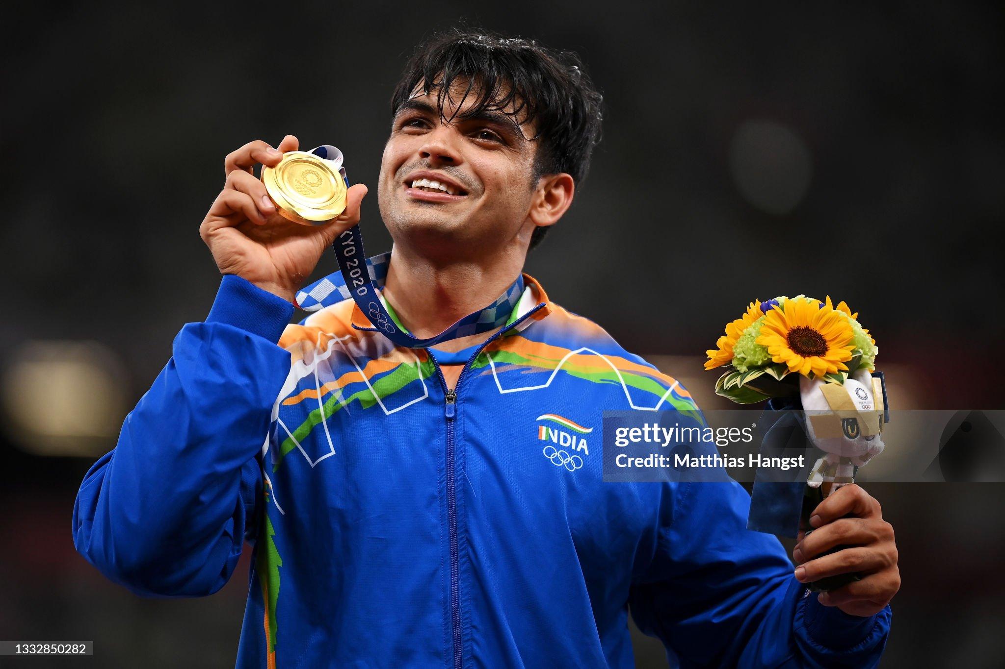 Neeraj Chopra will be in action for India on 6th August | Getty Images